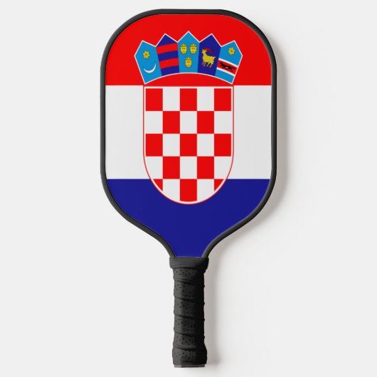Raquette De Pickleball Drapeau croate (Recto)