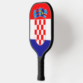 Raquette De Pickleball Drapeau croate (Gauche)