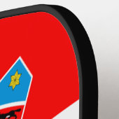 Raquette De Pickleball Drapeau croate (Détail gauche)