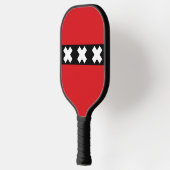 Raquette De Pickleball Drapeau d'Amsterdam, Pays-Bas Ping Pong Paddle (Gauche)
