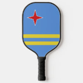 Raquette De Pickleball Drapeau d'Aruba (Recto)