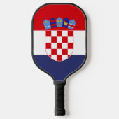 Raquette De Pickleball Drapeau de Croatie (Recto)