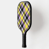 Raquette De Pickleball Drapeau de fierté éclectique boho non binaire à ca (Gauche)