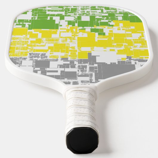 Raquette De Pickleball Drapeau de fierté lithromantique abstrait funky gé (Poser)