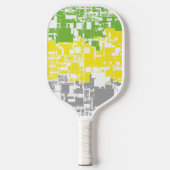 Raquette De Pickleball Drapeau de fierté lithromantique abstrait funky gé (Recto)