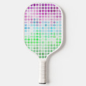 Raquette De Pickleball Drapeau de fierté Toric abstrait boho éclectique G (Verso)