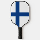 Raquette De Pickleball Drapeau de Finlande (Recto)