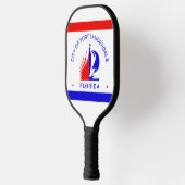 Raquette De Pickleball Drapeau de Fort Lauderdale, Floride (Gauche)