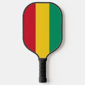 Raquette De Pickleball Drapeau de Guinée (Recto)