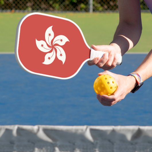 Raquette De Pickleball Drapeau de Hong Kong (Insitu)