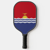 Raquette De Pickleball Drapeau de Kiribati (Verso)