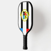 Raquette De Pickleball Drapeau de Knoxville, Tennessee (Gauche)