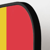 Raquette De Pickleball Drapeau de la Belgique (Détail gauche)