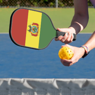 Raquette De Pickleball Drapeau de la Bolivie