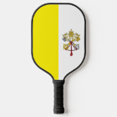 Raquette De Pickleball Drapeau de la Cité du Vatican (Recto)