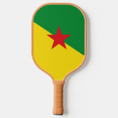 Raquette De Pickleball Drapeau de la Guyane (Verso)