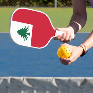 Raquette De Pickleball Drapeau de la Nouvelle-Angleterre (pin seulement)