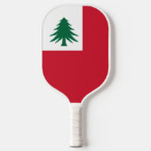 Raquette De Pickleball Drapeau de la Nouvelle-Angleterre (pin seulement)  (Recto)