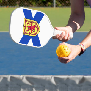 Raquette De Pickleball Drapeau de la Nouvelle-Écosse, Canada