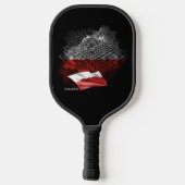 Raquette De Pickleball Drapeau de la Pologne (Verso)
