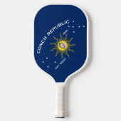 Raquette De Pickleball Drapeau de la République de conque (Verso)