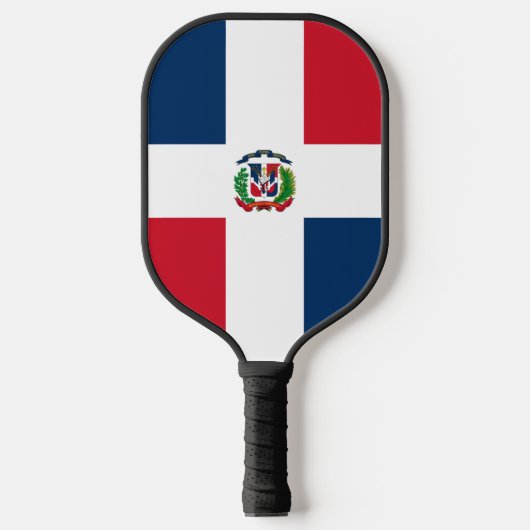 Raquette De Pickleball Drapeau de la République Dominicaine (Recto)