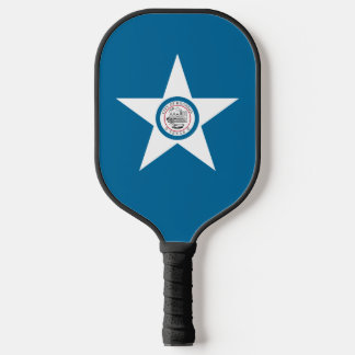 Raquette De Pickleball Drapeau de la ville de Houston, Texas