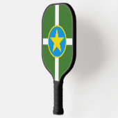 Raquette De Pickleball Drapeau de la ville de Jackson, Mississippi (Gauche)