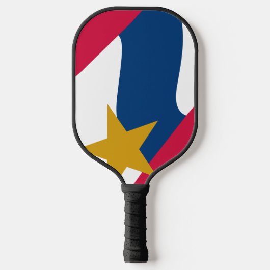 Raquette De Pickleball Drapeau de Lafayette, Indiana (Recto)