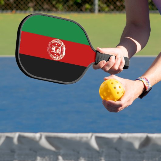 Raquette De Pickleball Drapeau de l'Afghanistan (Insitu)