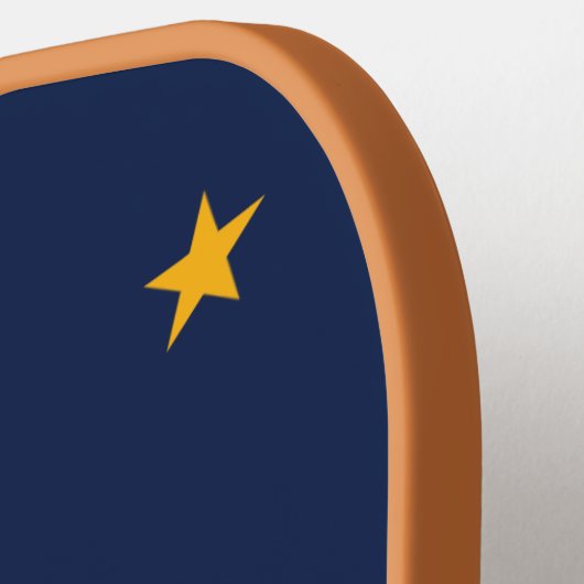 Raquette De Pickleball Drapeau de l'Alaska (Détail gauche)