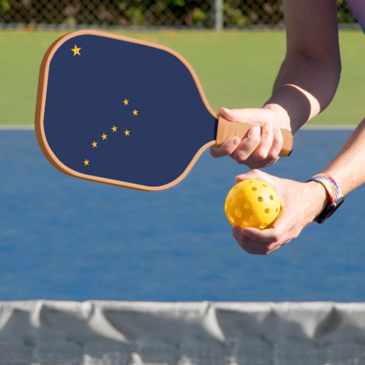 Raquette De Pickleball Drapeau de l'Alaska (Insitu)