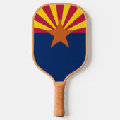 Raquette De Pickleball Drapeau de l'Arizona (Verso)