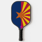 Raquette De Pickleball Drapeau de l'Arizona (Verso)