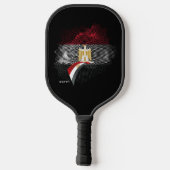 Raquette De Pickleball Drapeau de l'Égypte (Verso)