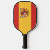 Raquette De Pickleball Drapeau de l'Espagne (Verso)