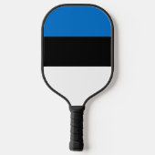 Raquette De Pickleball Drapeau de l'Estonie (Verso)