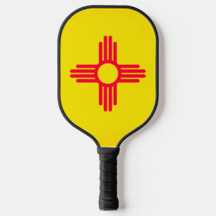 Raquette De Pickleball Drapeau de l'État du Nouveau-Mexique Pickleball Pa