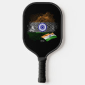Raquette De Pickleball Drapeau de l'Inde (Verso)