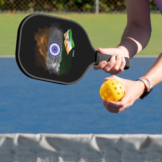 Raquette De Pickleball Drapeau de l'Inde (Insitu)