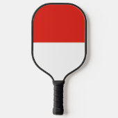 Raquette De Pickleball Drapeau de l'Indonésie (Verso)