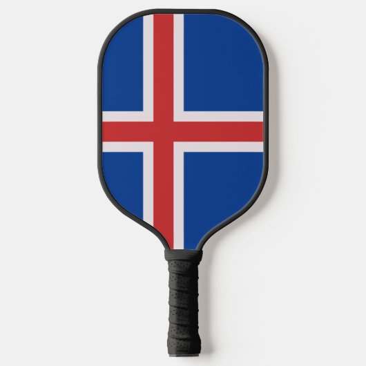 Raquette De Pickleball Drapeau de l'Islande (Recto)