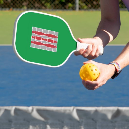 Raquette De Pickleball drapeau de l'Ombrie, Italie (Insitu)