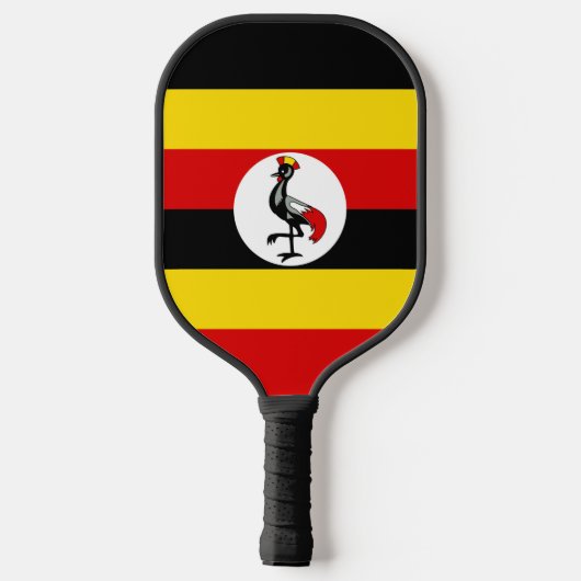 Raquette De Pickleball Drapeau de l'Ouganda (Verso)