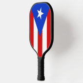 Raquette De Pickleball Drapeau de Porto Rico (Gauche)