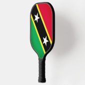 Raquette De Pickleball Drapeau de Saint-Kitts-et-Nevis (Gauche)