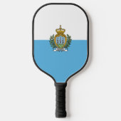 Raquette De Pickleball Drapeau de Saint-Marin (Recto)