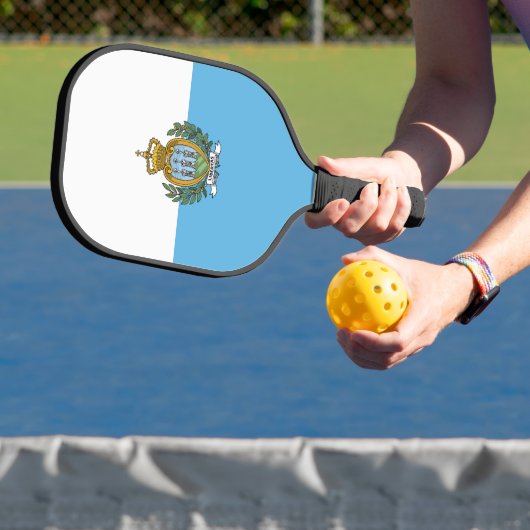 Raquette De Pickleball Drapeau de Saint-Marin (Insitu)