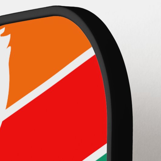 Raquette De Pickleball Drapeau de Saint-Pétersbourg, Floride (Détail gauche)