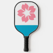 Raquette De Pickleball Drapeau de Salem, Oregon (Verso)